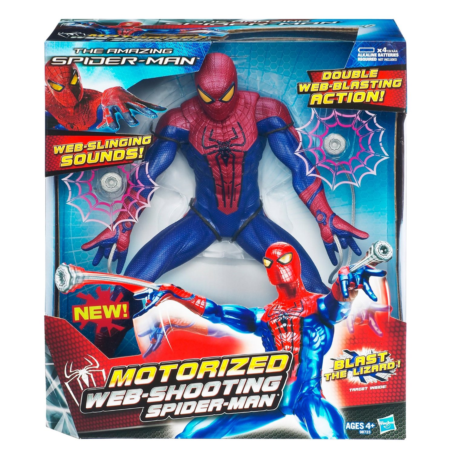 Strzelający siecią Spiderman HASBRO Mazak Marek Zaremba