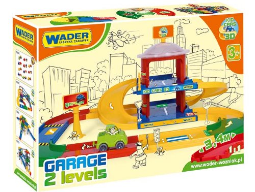 Kid Cars 3 D Garaż 3.4 m WADER 53020