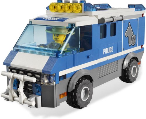 Samochód dla psów policyjnych LEGO CITY  4441