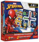 Gra 2w1 Chińczyk / Węże i drabiny Spider-Man Trefl