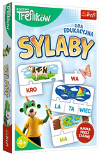 Gra edukacyjna Sylaby Rodzina Treflików Trefl