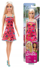 Lalka Barbie plażowa sukienka w motyle Mattel