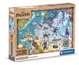 Puzzle 1000 Compact Story Maps Frozen CLE 39784