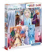 Puzzle 2x20 Kraina Lodu Frozen 2 24759 Clementoni