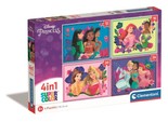 Puzzle 4w1 Super Color Disney Princess 21517