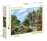 Puzzle 500 HQ Old Waterway Cottage Clementoni