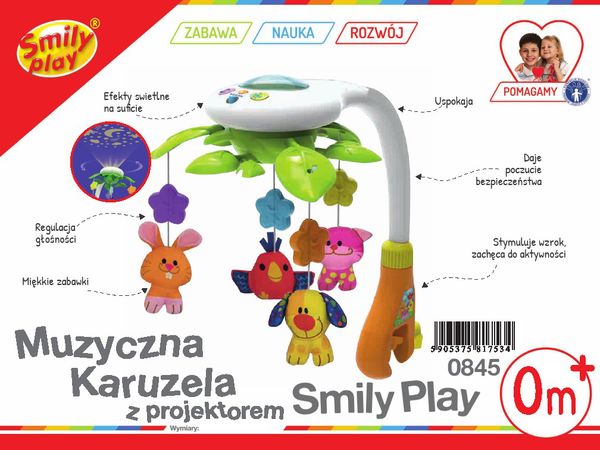 Muzyczna karuzela dla małego dziecka