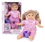 Lalka Natalia Mały Czyścioszek myje ząbki 33 cm