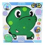 Zestaw naukowy teczka sensoryczna dinuś