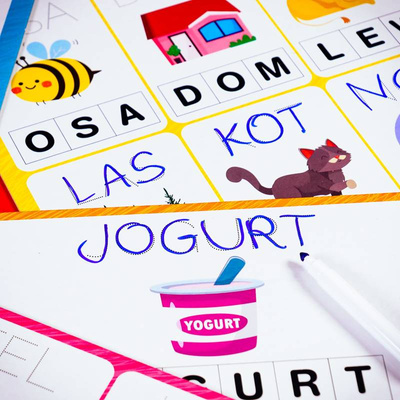 Lisciani Montessori Tablice edukacyjne Pisanie