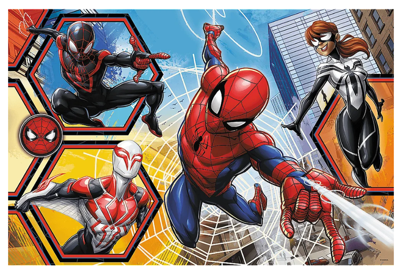 Puzzle 24 SUPER MAXI Spiderman wyrusza do akcji