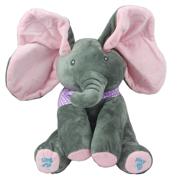 Słonik A kuku śpiewa i powtarza głos szaro-różowy