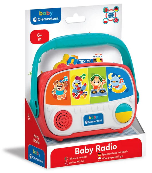 Clementoni Baby Mówiące Radio Maluszka