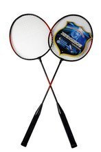 Zestaw badminton dwie rakietki w pokrowcu 63 cm