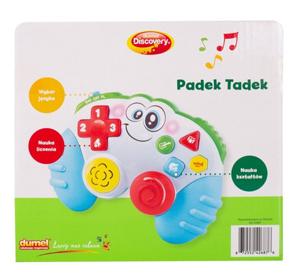 Padek Tadek edukacyjny dwujęzyczny Dumel Discovery