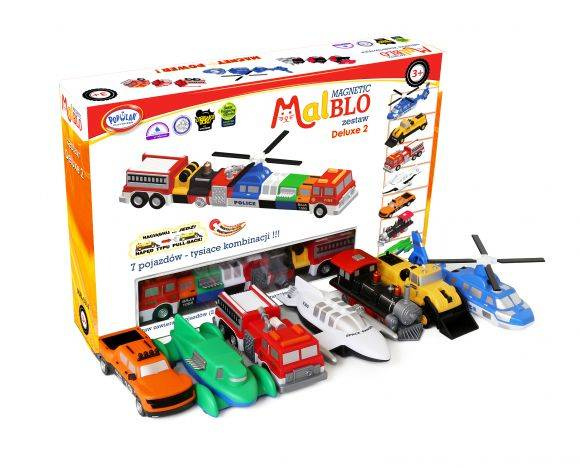 0314 MalBlo Zestaw klocków magnetycznych Deluxe 2