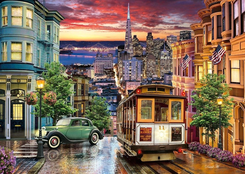 Puzzle 3000 San Francisco Clementoni