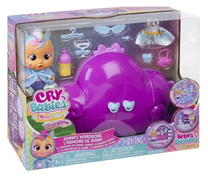 Cry Babies Magic Tears Garderoba lalka JENNA