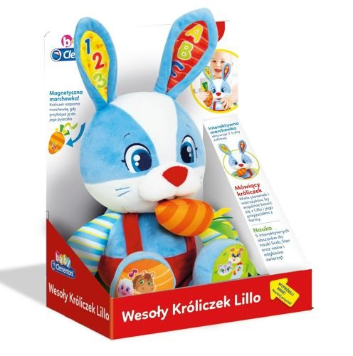 Wesoły króliczek Lillo 50073 Clementoni