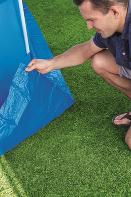 Mata pod basen 335x335cm folia Bestway 58001