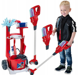 Klein 6720 Wózek do sprzątania odkurzacz wiadro mop szczotka Vileda Junior