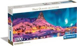 Puzzle 1000 Panorama Kolorowa Noc Wyspa Lofoten