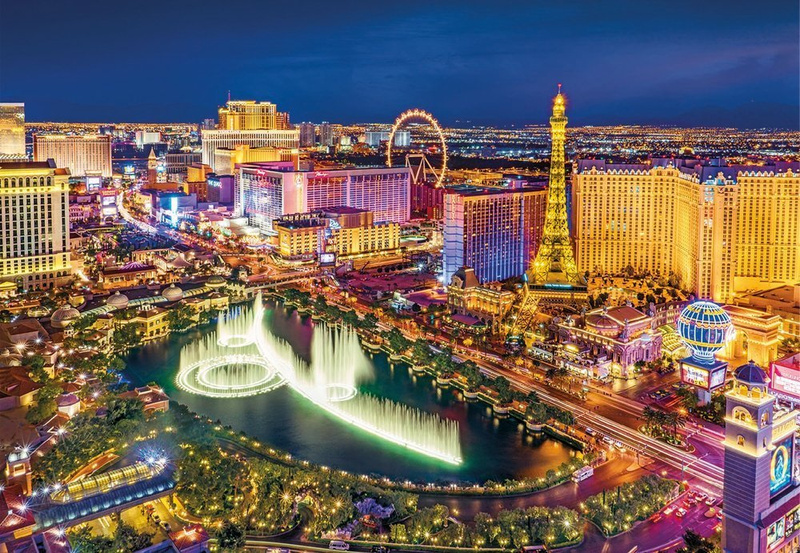 Puzzle 6000 HQ Las Vegas Clementoni