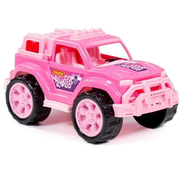 Samochód Legionista Jeep Polesie 87584 różowy