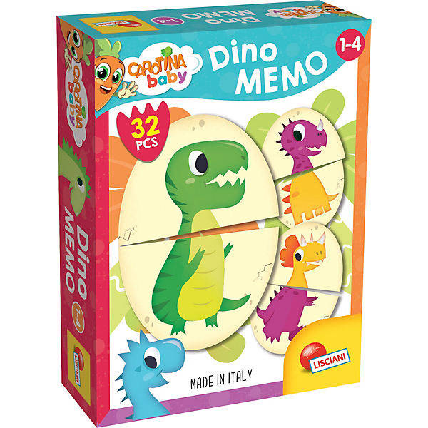 Lisciani Carotina Baby Dinozaury Memo