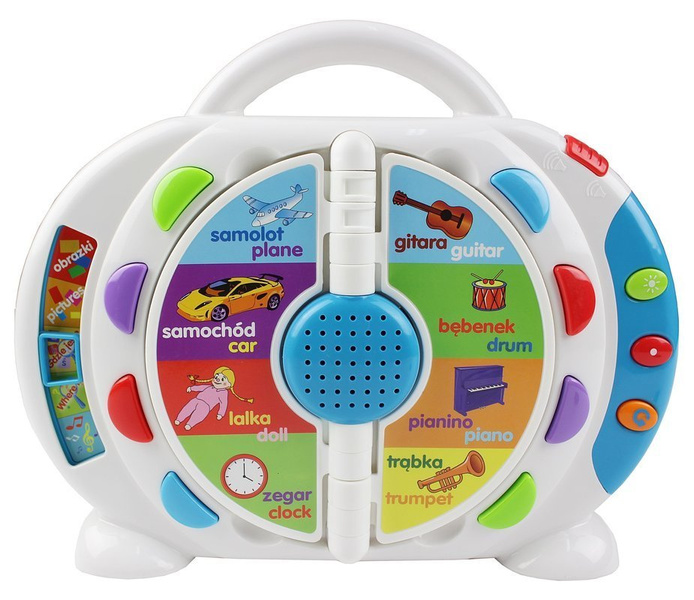 Książeczka polsko-angielska dla dzieci Smily Play