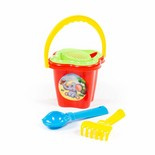 Zestaw do piasku wiaderko + 3 elementy 2150