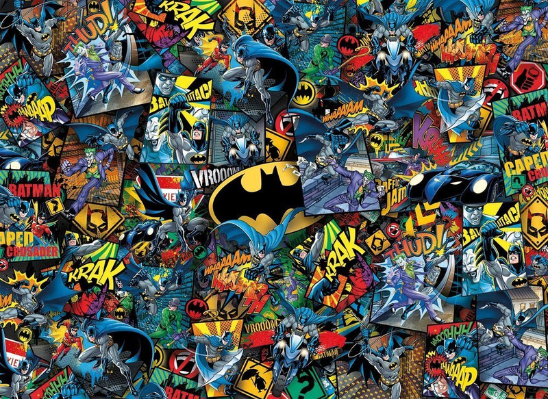 Puzzle 1000 Imposible Batman Clementoni 39575