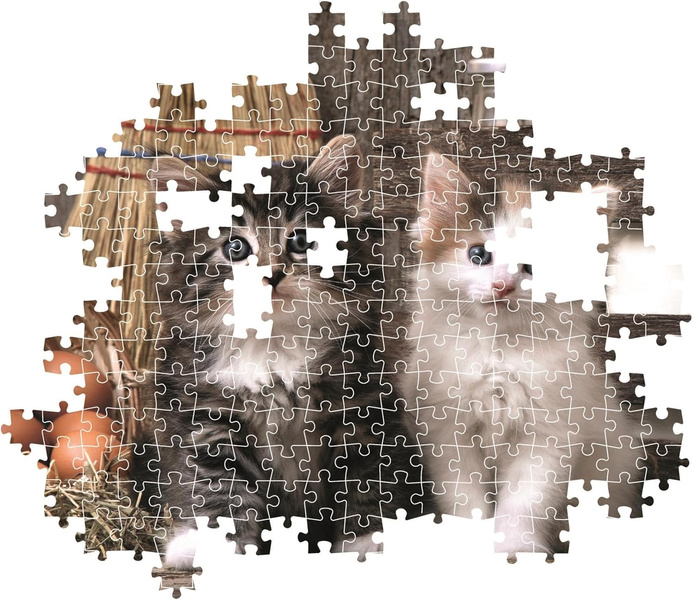 Puzzle 1000 Compact Lovy Kittens Kotki Clementoni