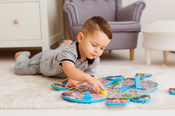 Puzzle dźwięki wokół nas - miasto Dumel