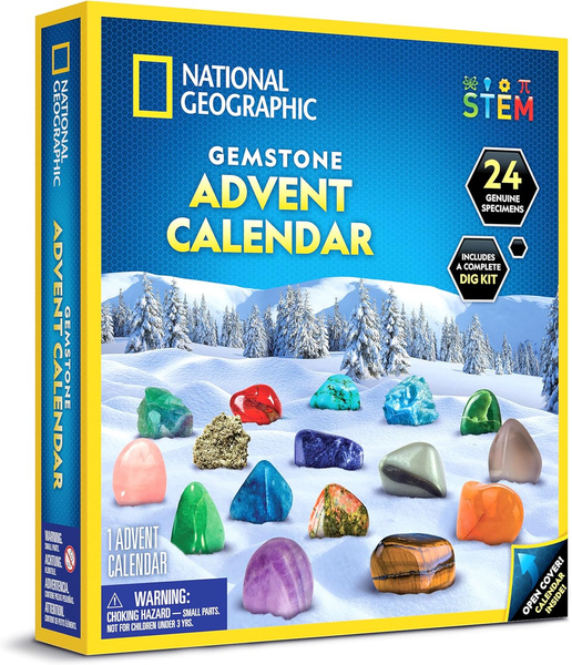Kalendarz Adwentowy National Geographic Kamienie Szlachetne