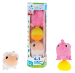 Lalaboom Kulko klocki 4w1 Zwierzątka Farma 6 el.