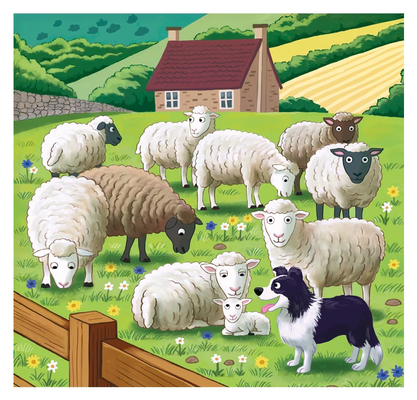 Puzzle 3x48 Super Kolor Farma Clementoni 