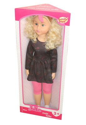 Duża Lalka chodząca Julka 80 cm Smily Play