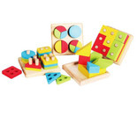 Inteligencja 4w1 Układanka drewniana Smily Play