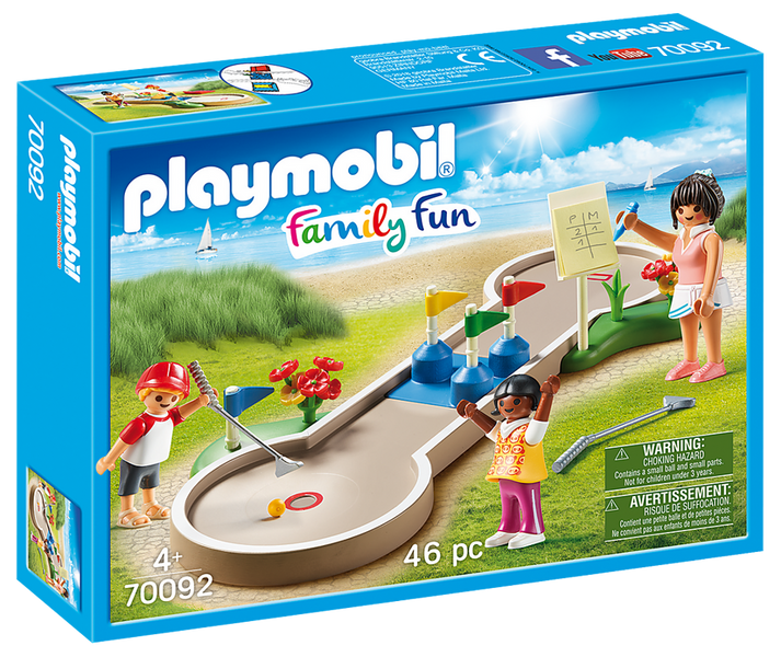 Playmobil 70092 Family Fun Minigolf Pole golfowe