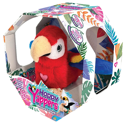 Happy Yappers Wesołe Gadułki - Papuga czerwona Cobi