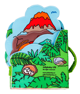 Książeczka Świat Dinozaurów Jolly Baby Dumel