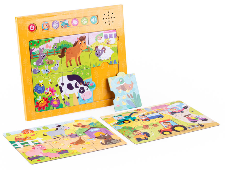 Puzzle Dźwięki wokół nas Wieś Dumel Discovery