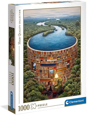 Puzzle 1000 HQ Bibliodame 39603 Clementoni