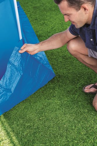 Mata pod basen 335x335cm folia Bestway 58001