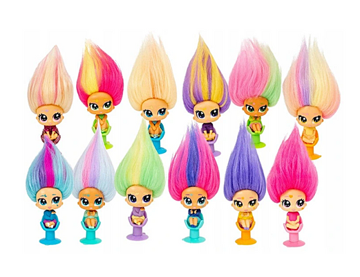 Laleczka HAIRDOZZ MINI W BUTELCE LAKIERU F 78996 