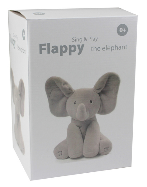 Słonik A kuku śpiewa i powtarza głos szaro-różowy