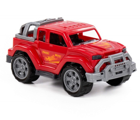 Samochód Legionista Jeep  84675 czerwony