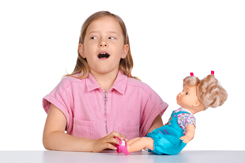 Lalka Natalia Psotnica bobas 36 cm