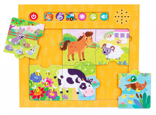 Puzzle Dźwięki wokół nas Wieś Dumel Discovery